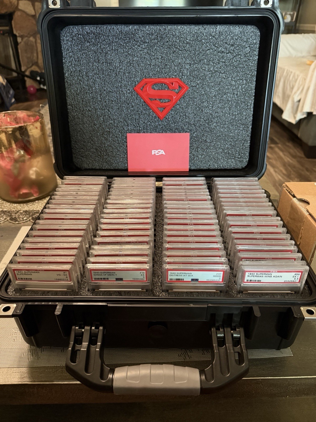 1940 Superman B-Gum Cards Complete Set PSA Graded All 72 Cards The Holy Grail🔥