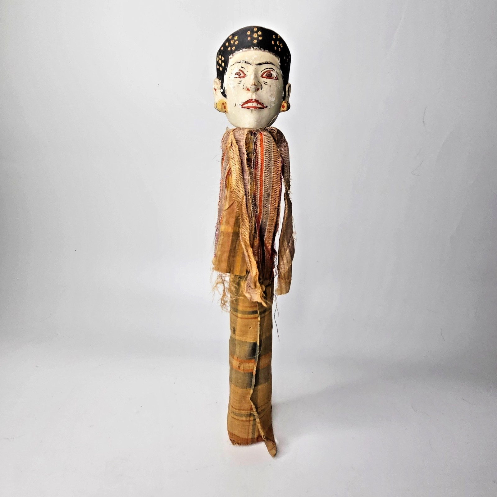 Vintage Bali Sacrificial Burial Doll Balinese Deva Akt Hindu S S Sarna NYC