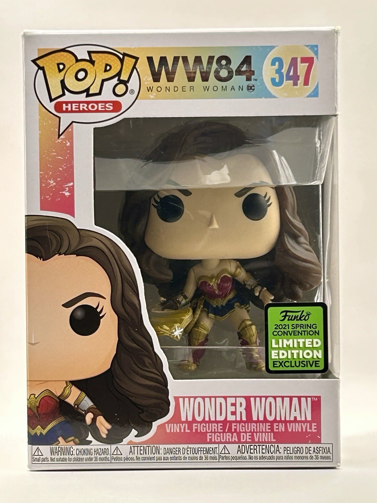 Funko Pop WW84 Wonder Woman 2021 Spring Convention Limited Edition Exclusive