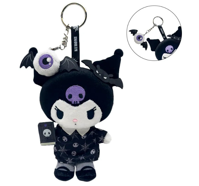 Hong Kong Exclusive Sanrio Phantom Time Plush Keychain Halloween Gift New Toys Hong Kong Exclusive Sanrio Phantom Time Plush Keychain Halloween Gift New Toys