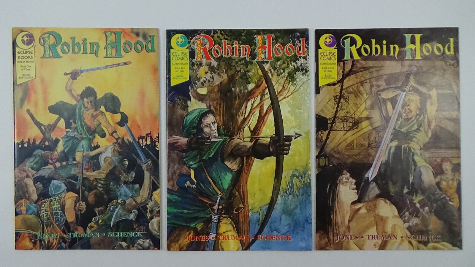 Robin Hood Set 1-3 (Eclipse, 1991) #020-6