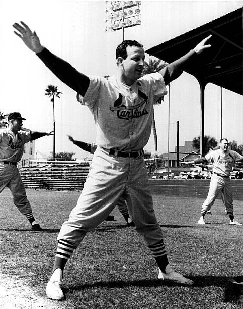 Stan Musial of St Louis Cardinals Spring Training 1960 St Petersbu- Old Photo