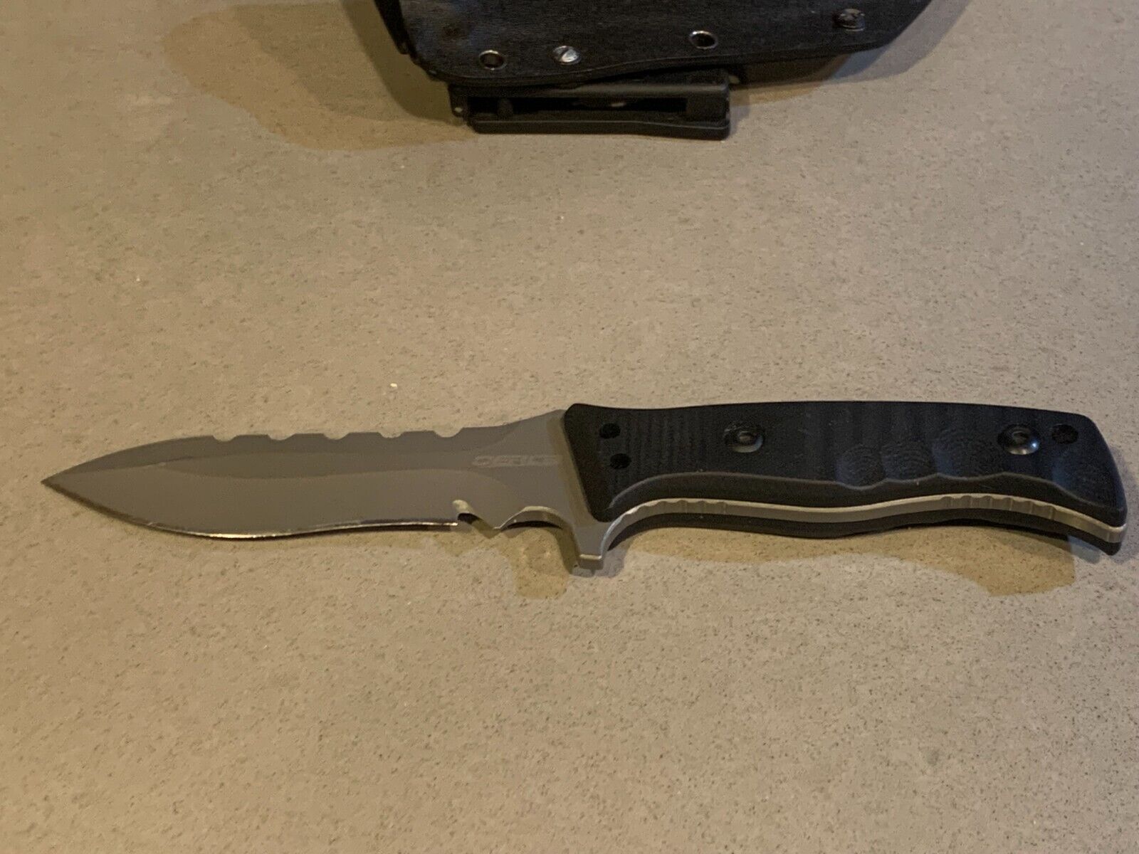 Oerla Tactical Fixed Blade Knife W/ Kydex Sheath