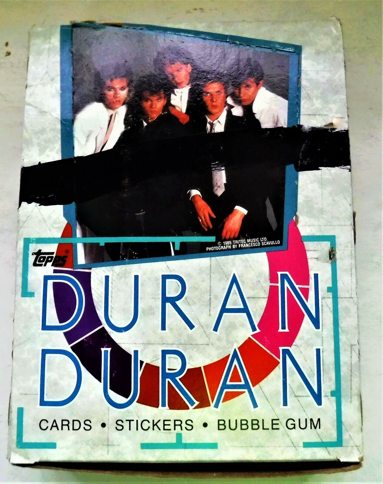 DURAN DURAN  TOPPS CARDS 1985   FACTORY SEALED PACKS Full BOX 36 ct