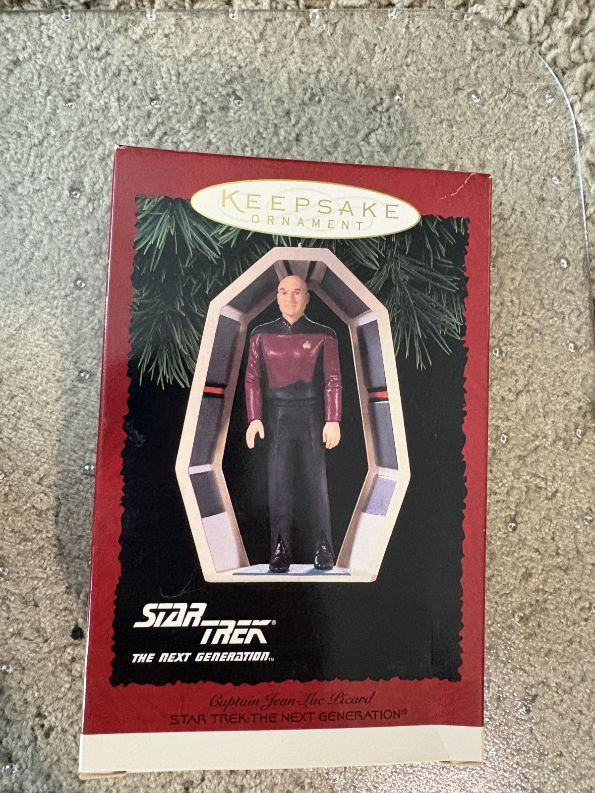 Star Trek - 1998 Hallmark Keepsake Captain Jean Luc Picard Ornament