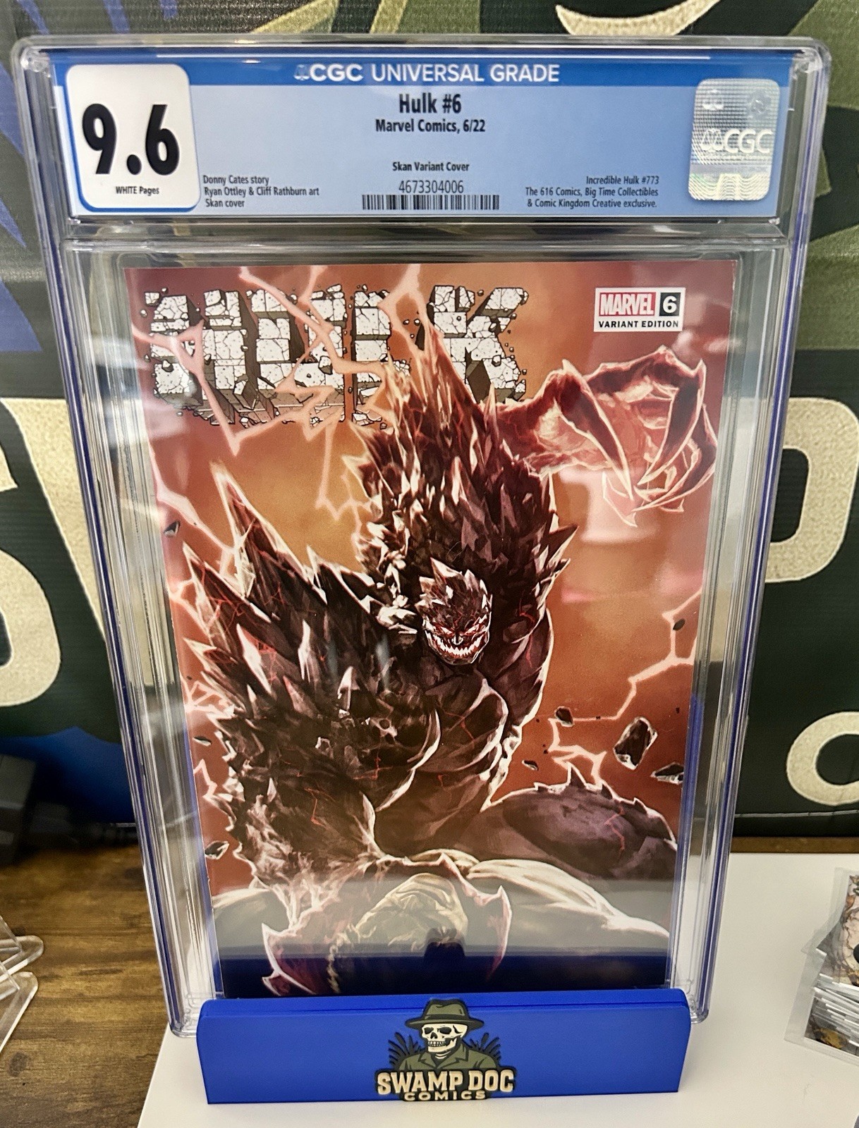 Hulk 6 CGC 9.6 First Titan Hulk