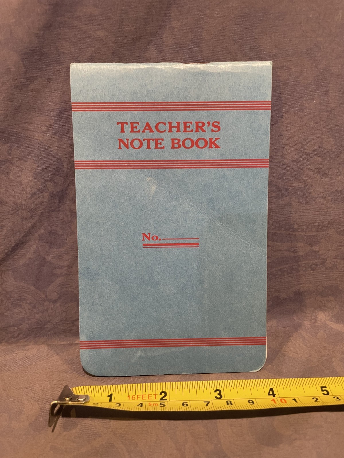 Hillburn&Scott Co., Beatrice NE SS-105 Teacher\'s Note Book