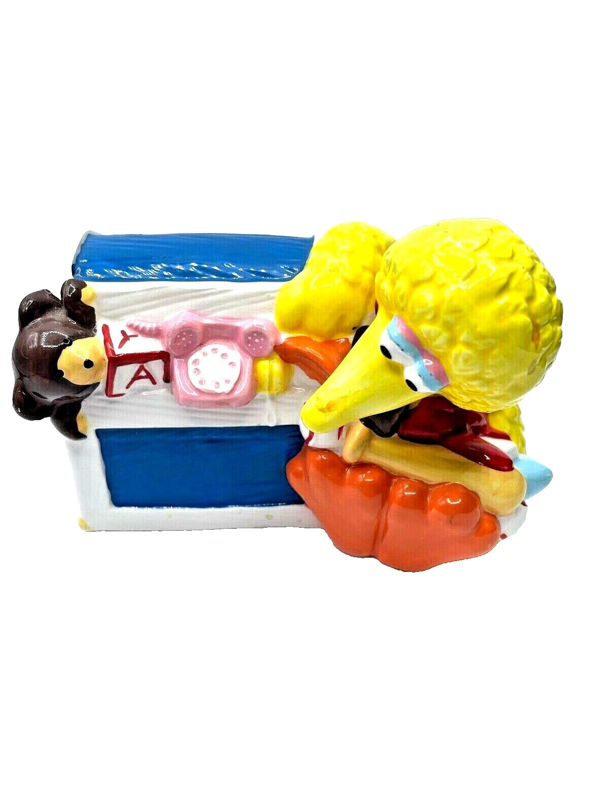 Vintage Applause Sesame Street Big Bird Toy Box Bank
