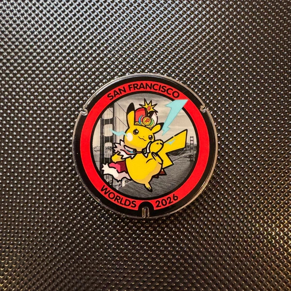 Custom San Francisco Pokemon Worlds 2026 Pin