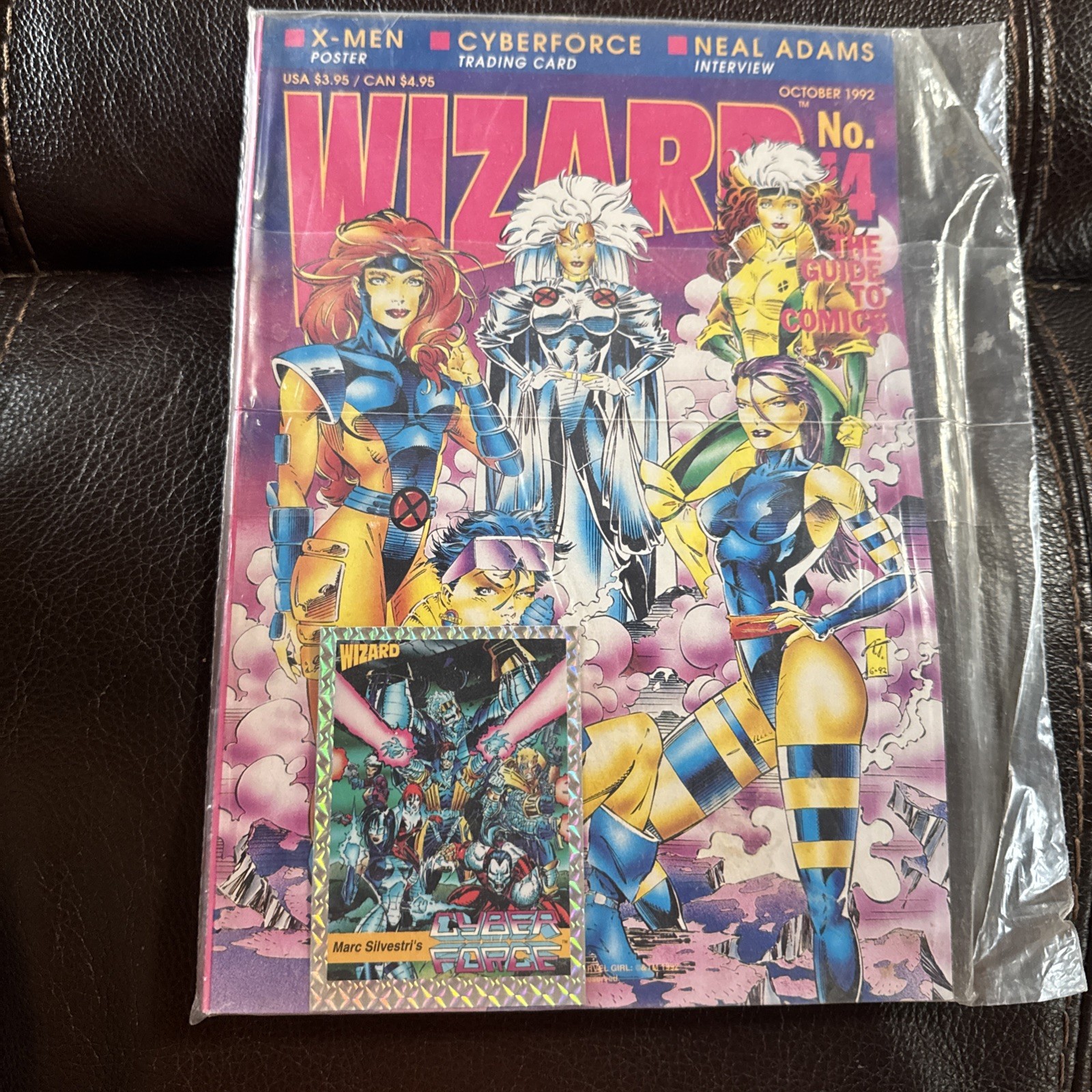 WIZARD Magazine #14 October 1992 Sealed/w inserts