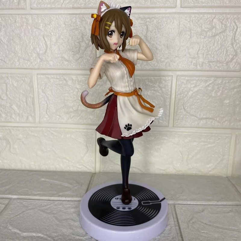 Nakano Azusa Cat Girls K-ON Premium Figure Anime Decor Model Toys 20cm