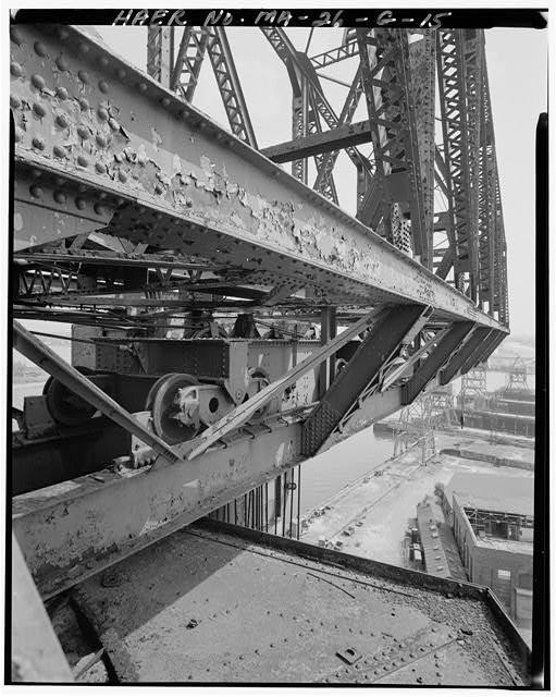 Quincy Massachusetts 1989 General Dynamics Shipyard McMyler Crane Tracks