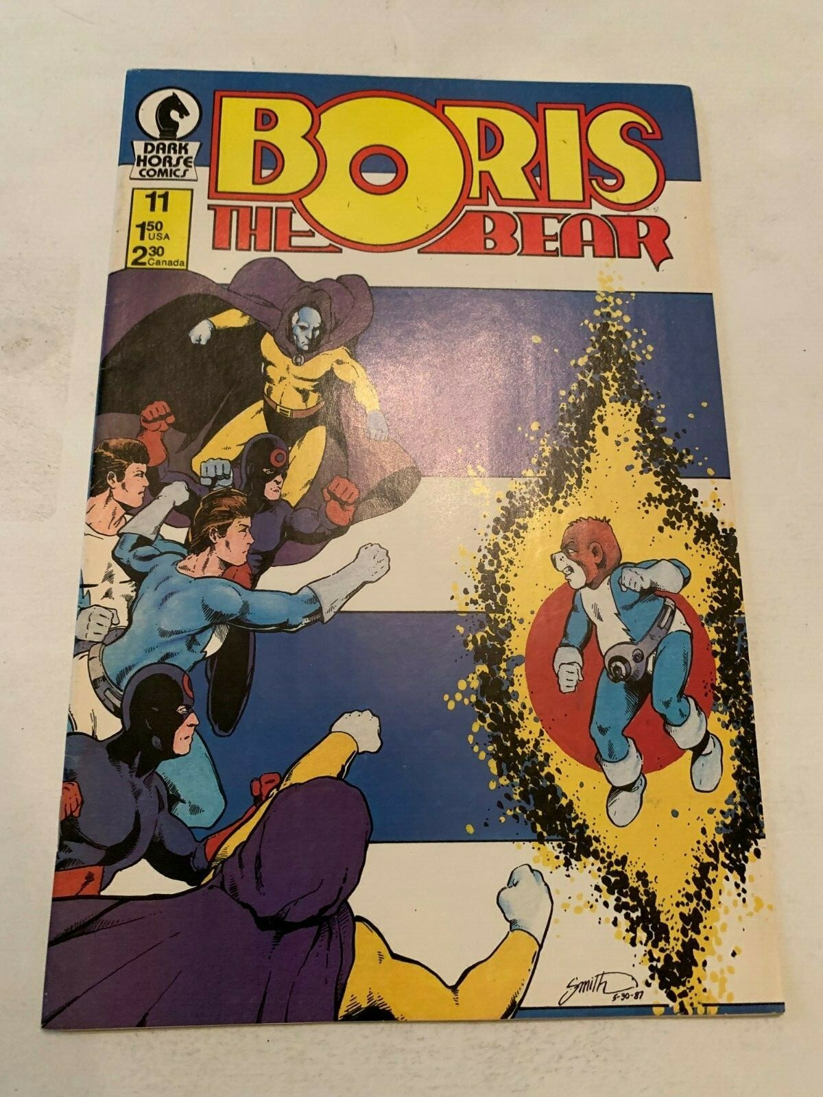 1987 Boris The Bear No 11 Dark Horse Comic Book