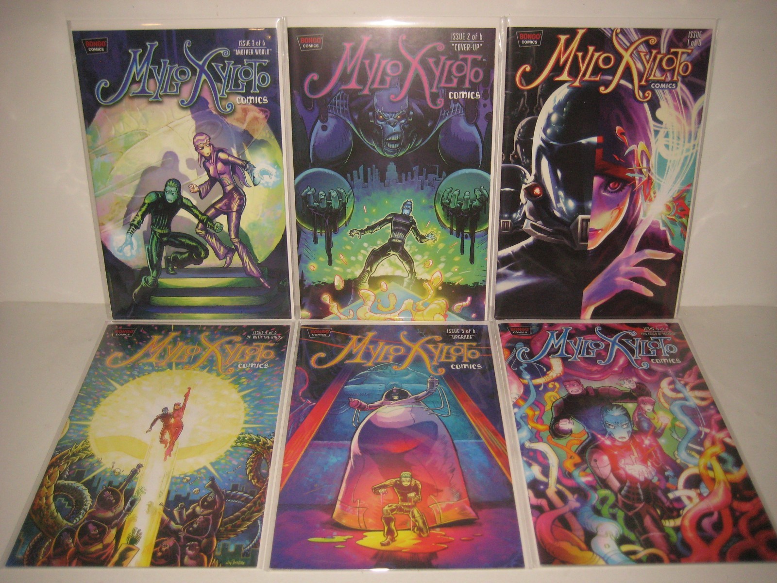 COMPLETE SERIES Mylo Xyloto #1-6 (Bongo Comics, 2013) Created by Coldplay
