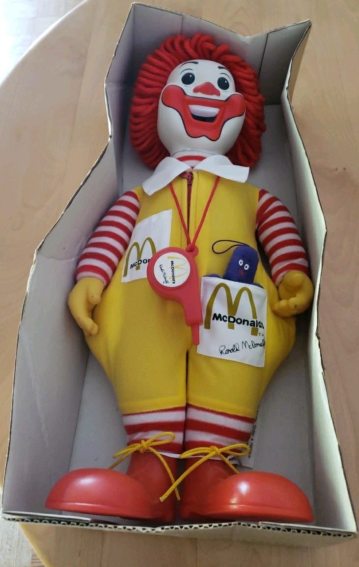 Vtg. 1978 RONALD MCDONALD 21\