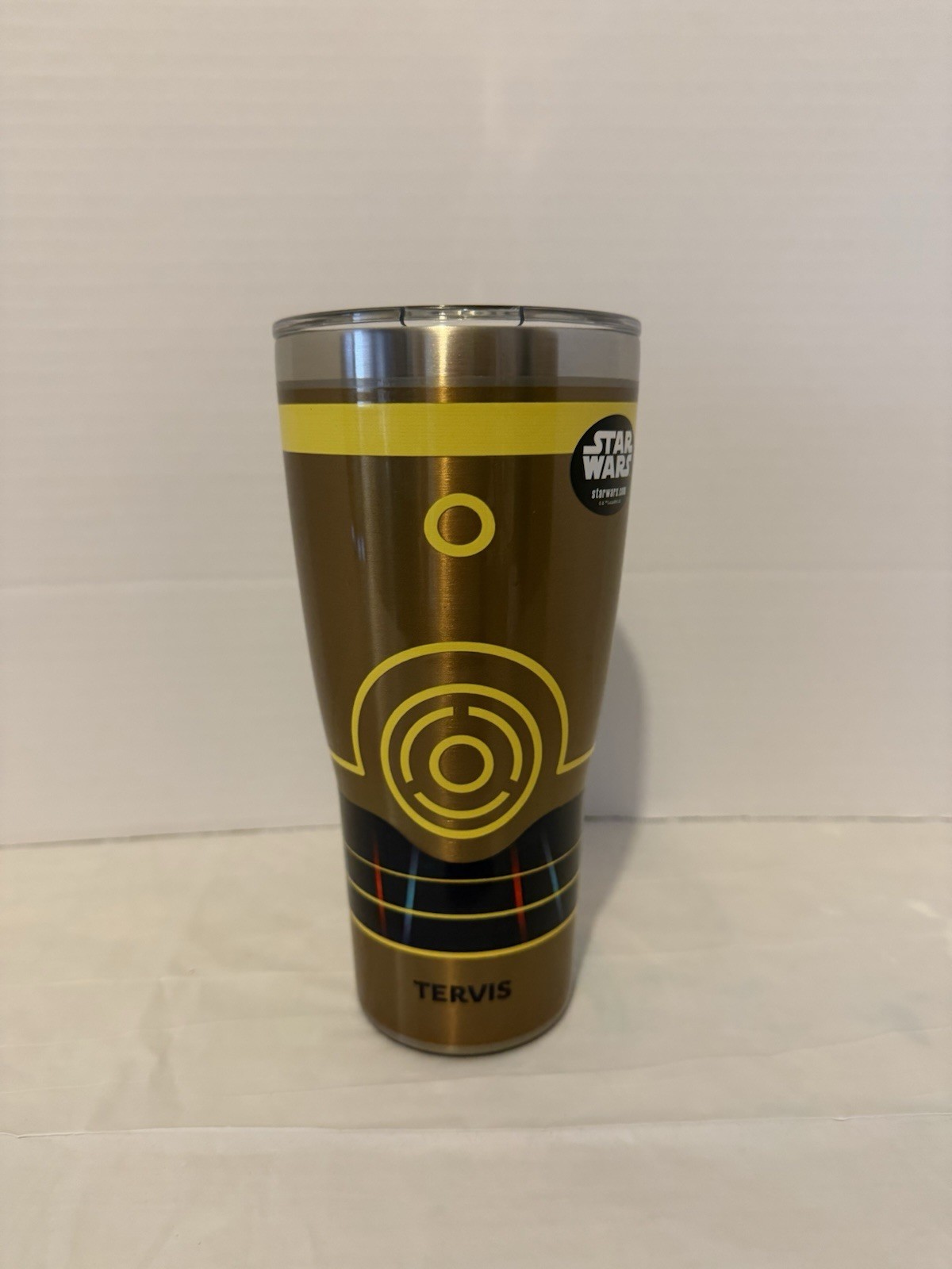 Tervis Traveler Star Wars C-3Po See Three Triple Insulated Tumbler Travel Cup