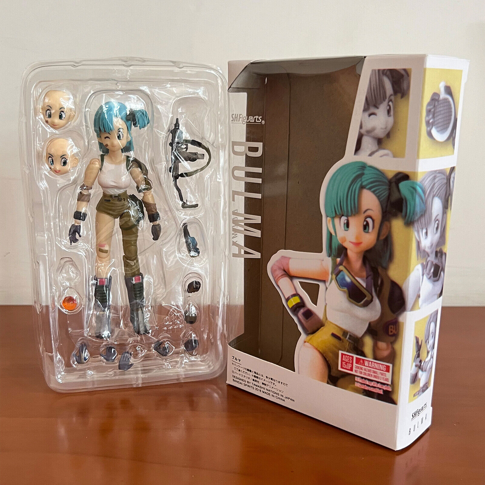 New Anime Dragon Ball Z Bulma PVC 13cm Action Figure Collection Model Toy Boxed