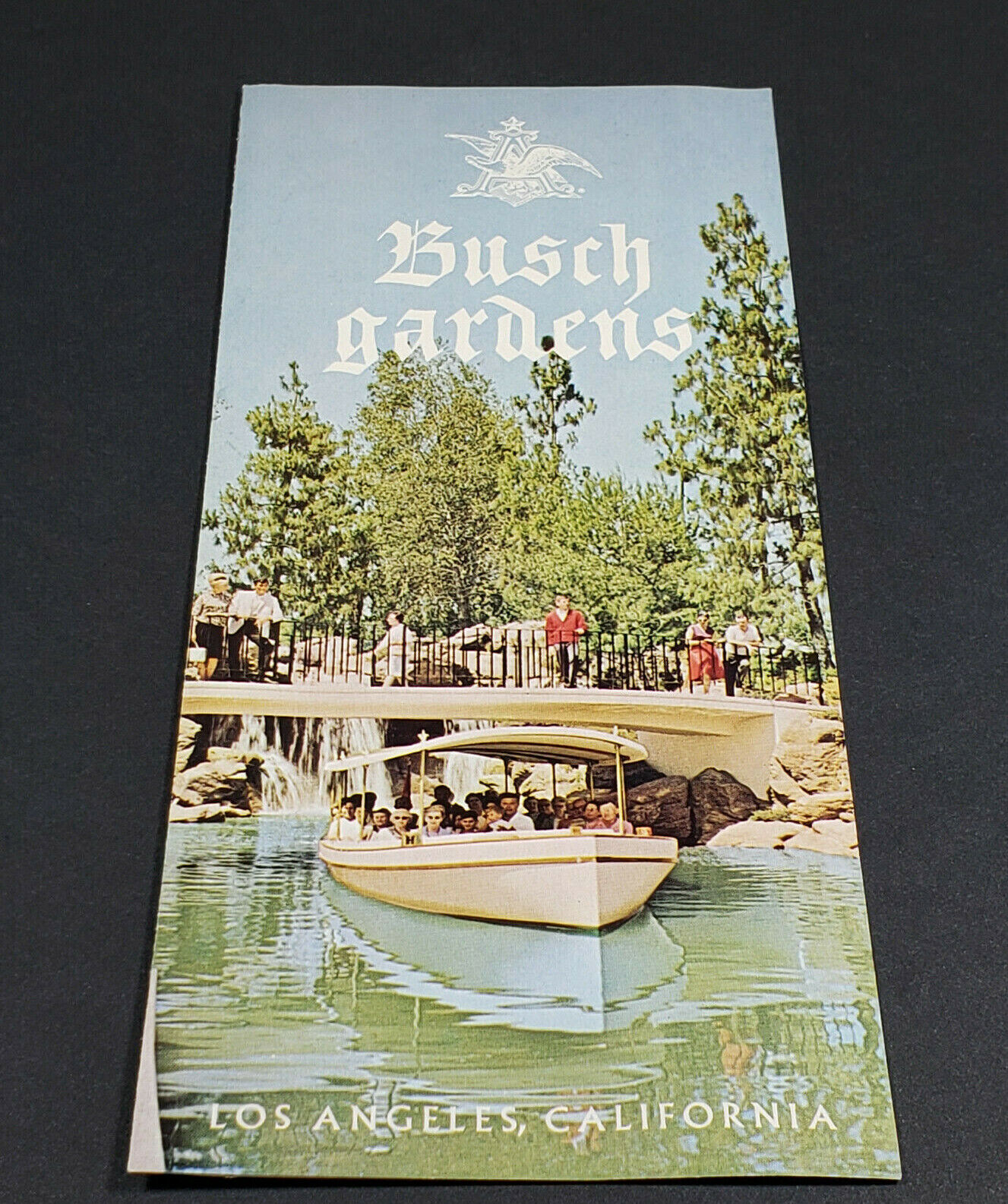 Busch Gardens Los Angeles California Closed 1979 Brochure Pamphlet
