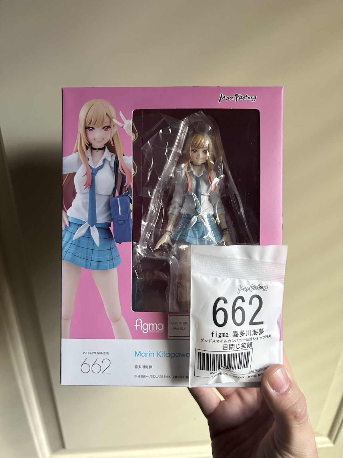 Max Factory Good Smile Figma Dress Up Darling Marin Kitagawa 662 Figure W/ Bonus