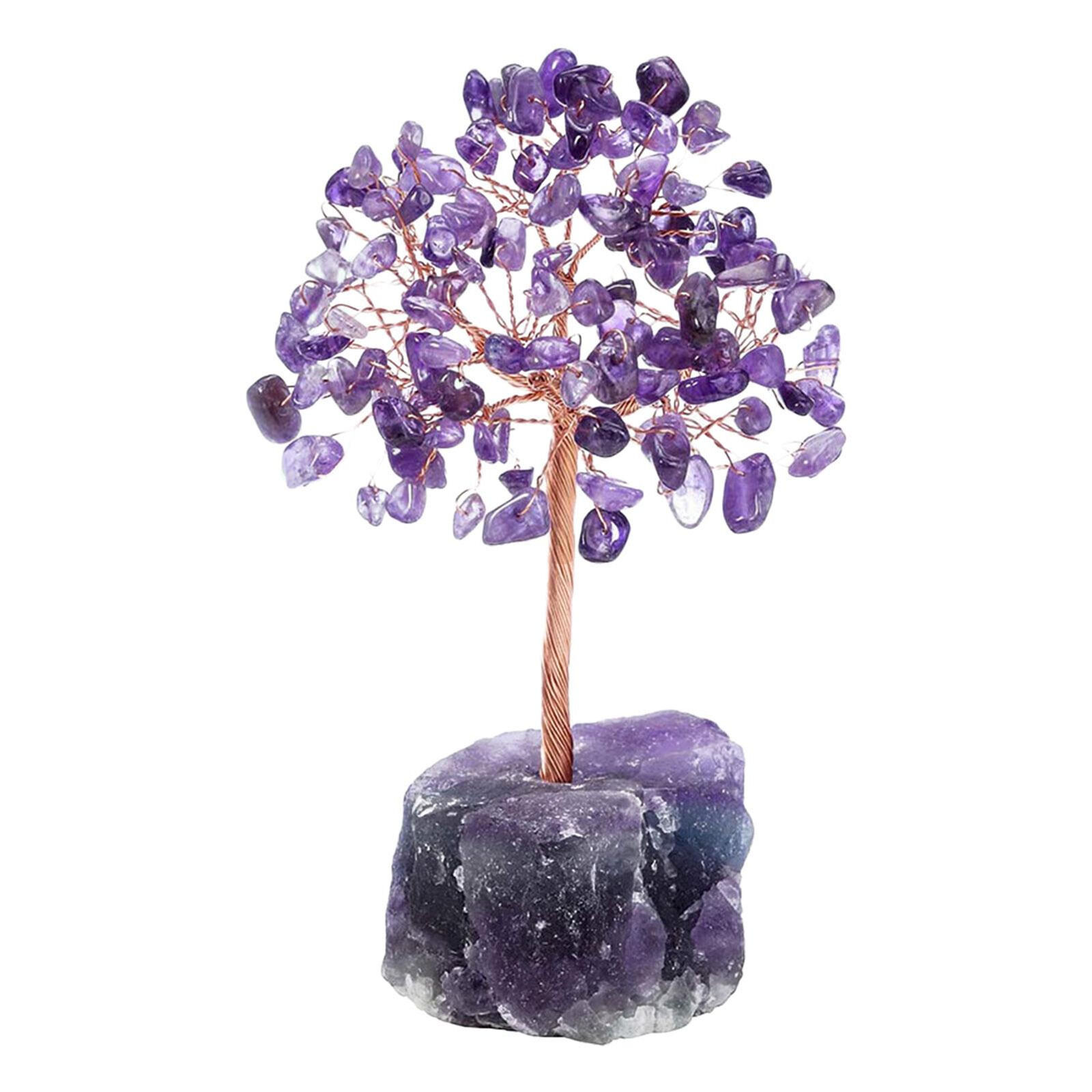 Crystal Tree Real Amethyst Stones Feng Shui Life Tree Amethyst Bonsai Presents