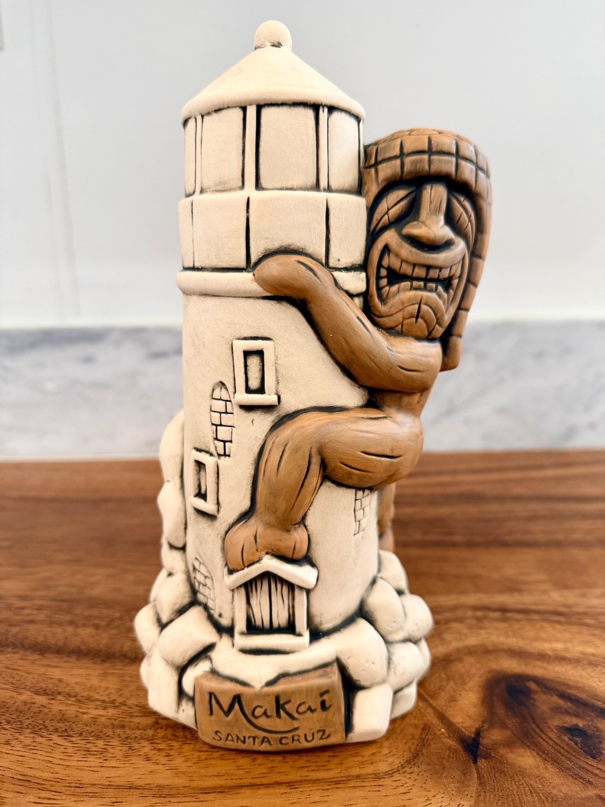 Makai Lighthouse Tiki Mug Santa Cruz Big Toe Tiki Farm NIB