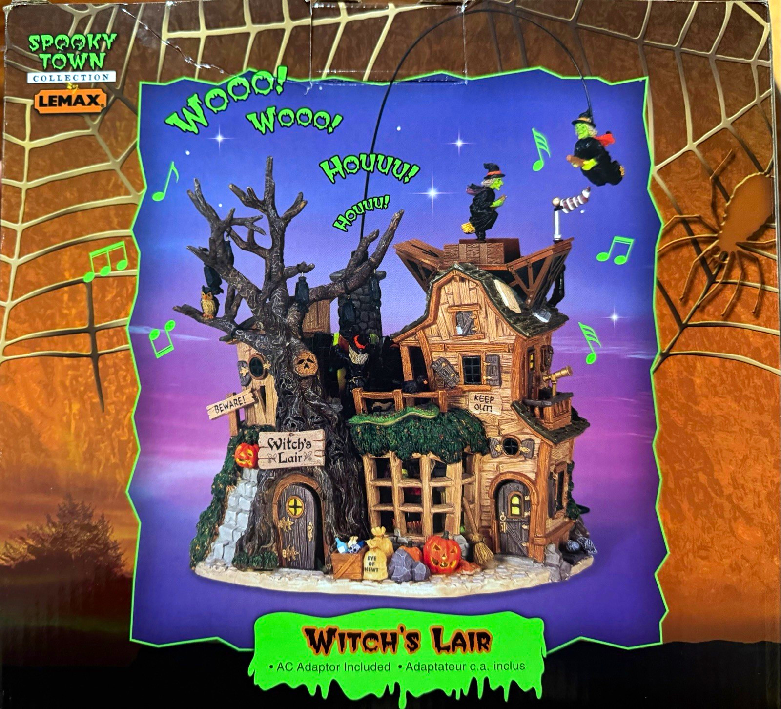 New old stock Lemax Spooky Town Collection The Pillager, item #65409.