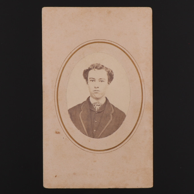 1860s CDV Carte de Visite of a Man Sam W. Nichols from Burlington, Vermont #911