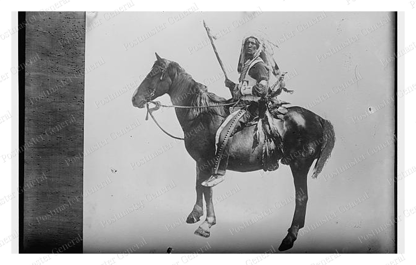 Chief Deep Sky Mounted Standard Postcard COPY RPPC