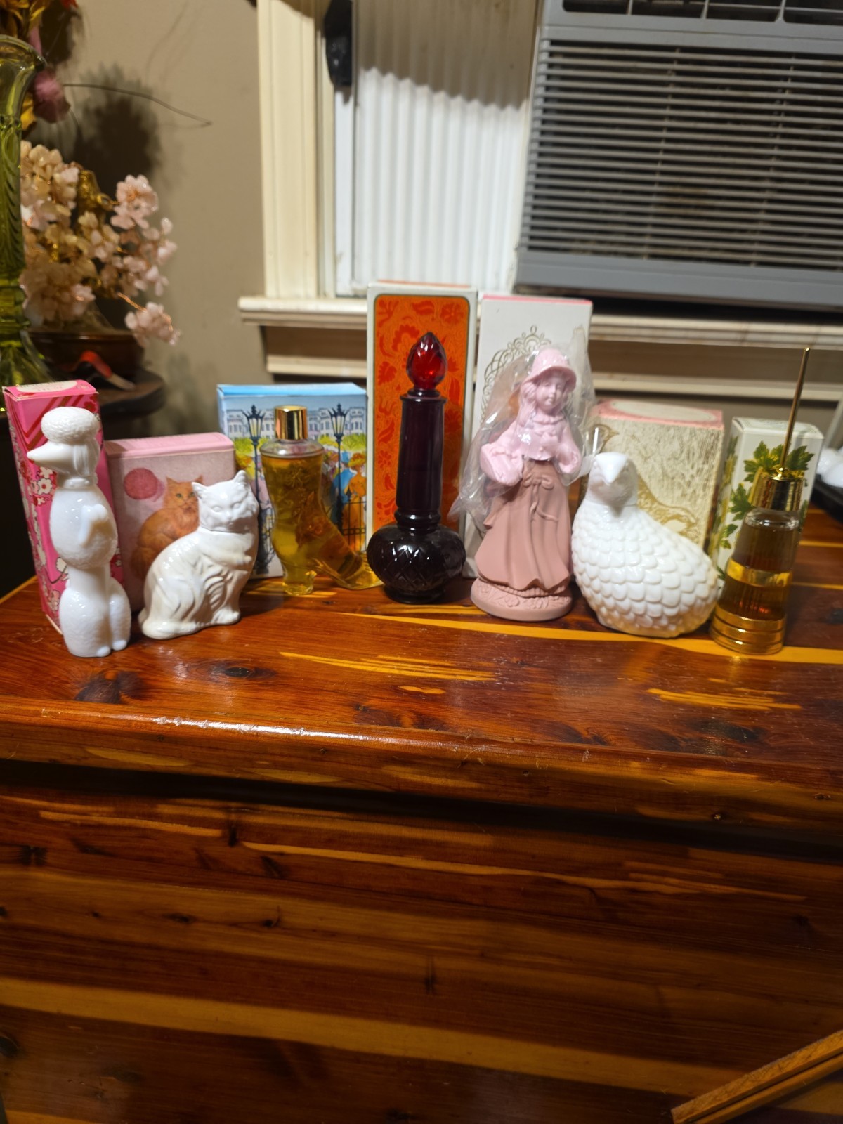 Vtg Avon Occur Cologne Decanter Lot 7, Great Value Mixed Decanters NOS 17fl oz