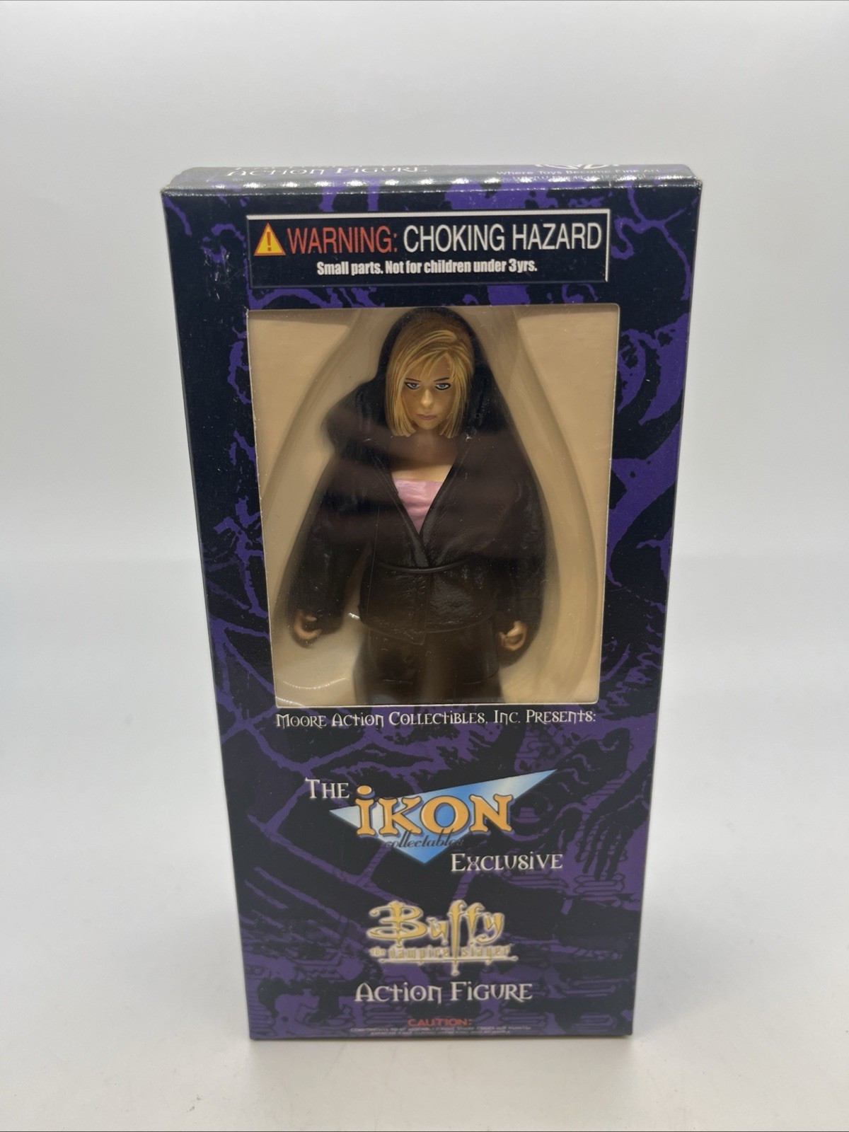 Buffy the Vampire Slayer/Moore Action Figures, Ikon Exclusive, New, Black Jacket
