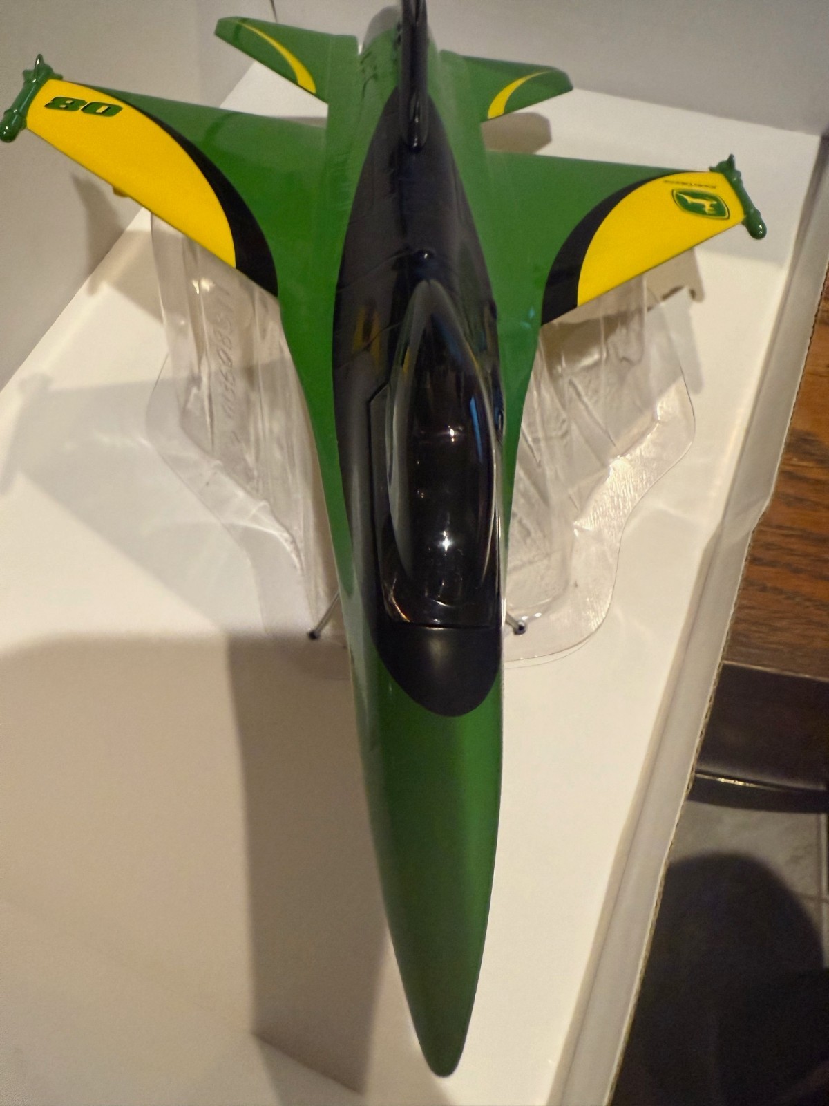 SpecCast John Deere JD2008 Airplane #46010 Die Cast Metal Toy Replica 1/48 Scale SpecCast John Deere JD2008 Airplane #46010 Die Cast Metal Toy Replica 1/48 Scale
