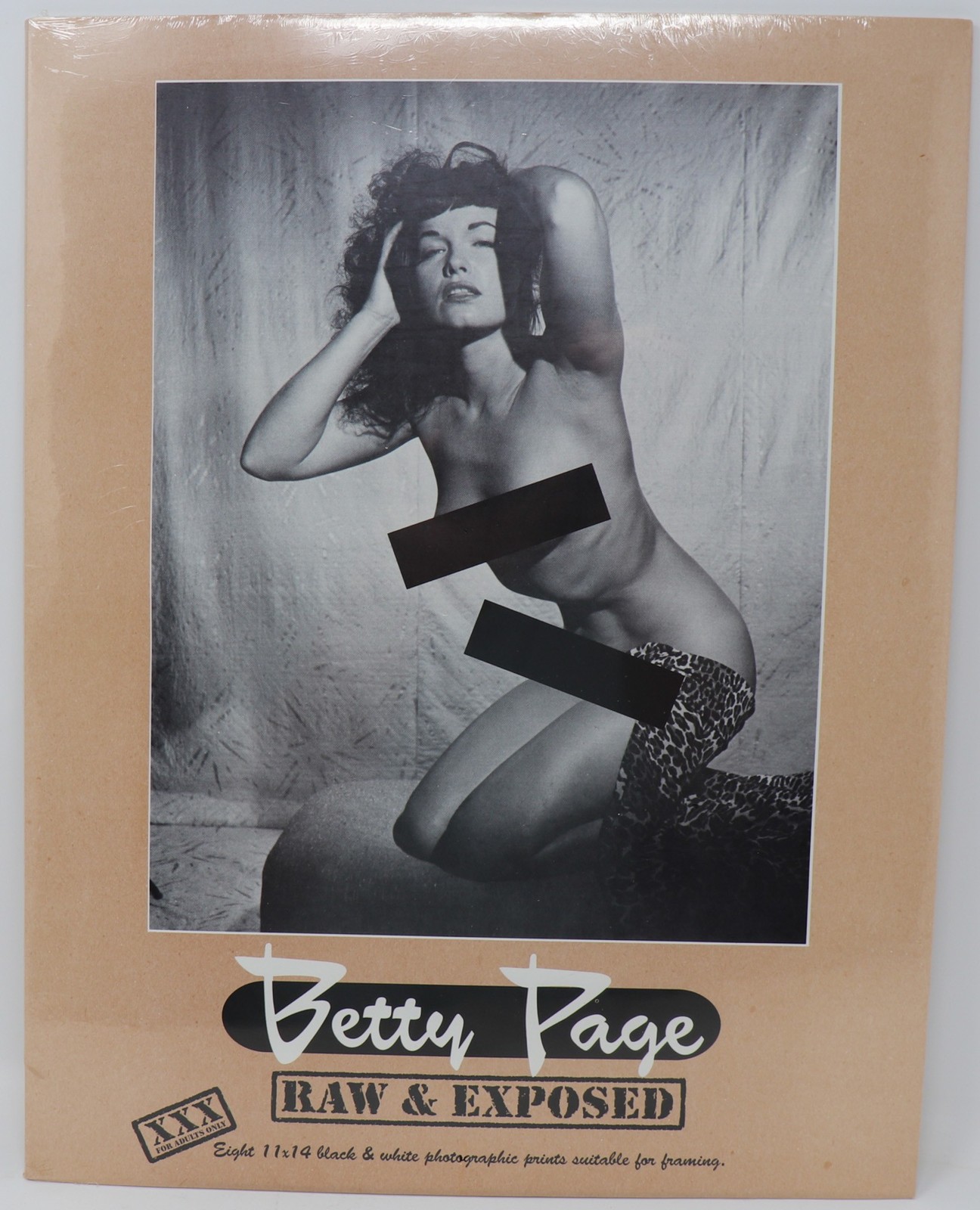 Bettie Betty Page Raw & Exposed Portfolio ~ Bunny Yeager ~ Factory Sealed ~