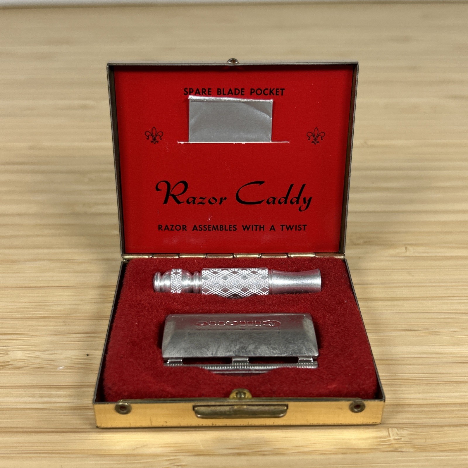 Vintage Gillette Razor w/ Box Case