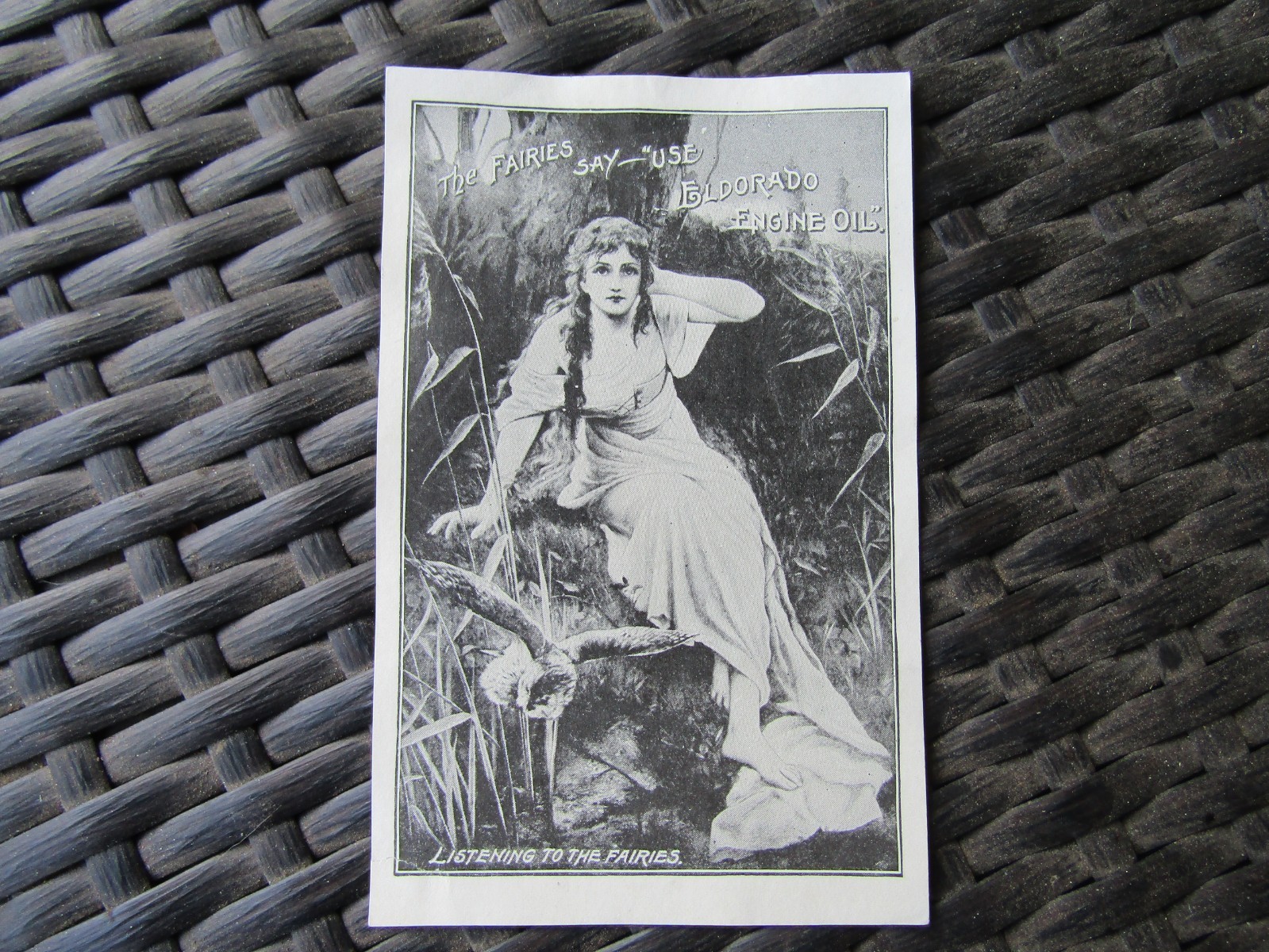 G.W.Burt Drugs, McMinnville, Ore. / Eldorado Lube Oil Card G.W.Burt Drugs, McMinnville, Ore. / Eldorado Lube Oil Card