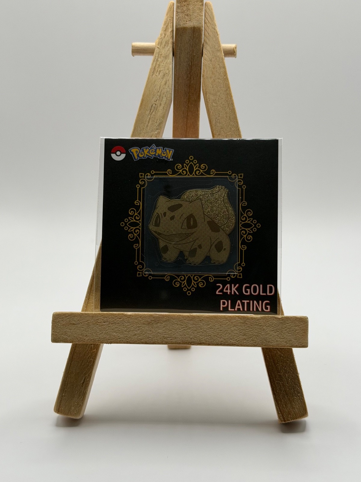 24K Gold Pokémon Sticker Korean Striking Pop Candy Promo - Choose Your Pokemon