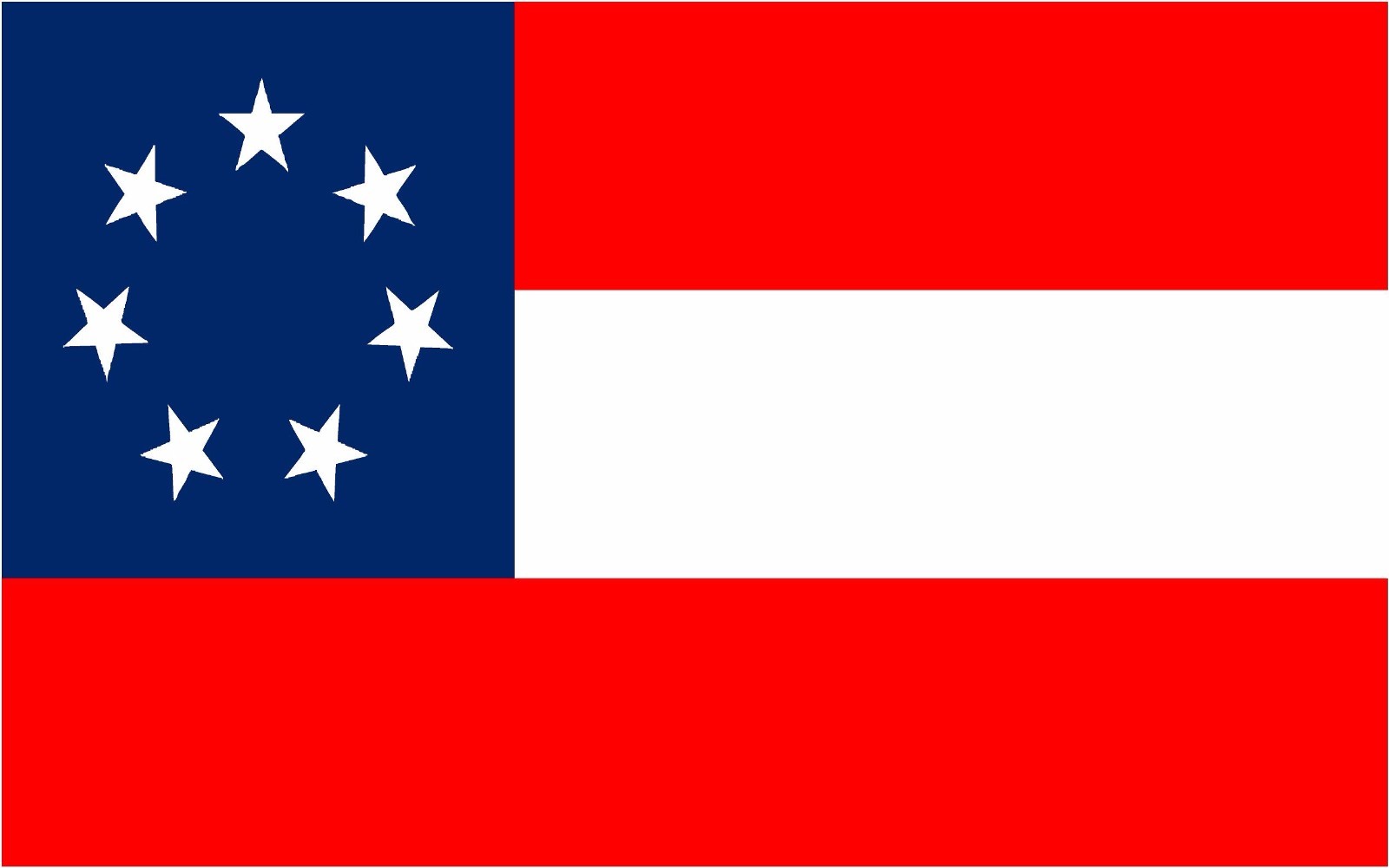 Set of 2 Confed States Of America flags decals 4