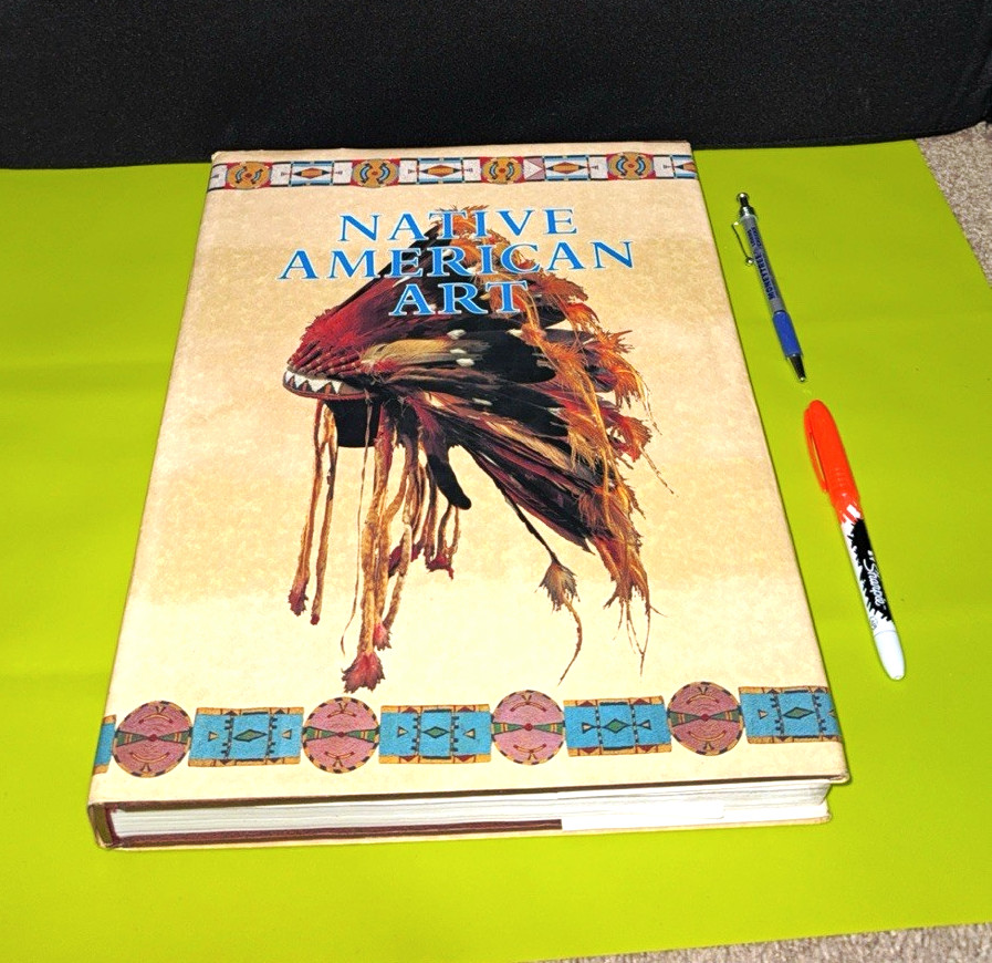 Native American Art David W Penney George C Longfish Hardcover Illustrated Book