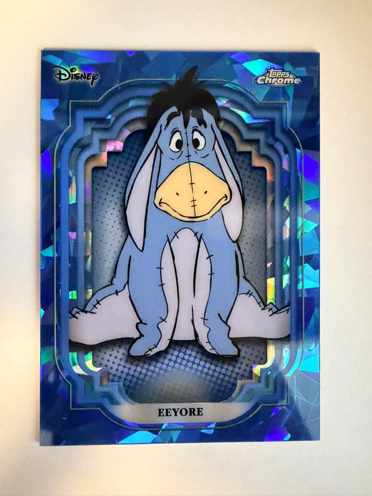 2024 Topps Chrome Disney Sapphire Eeyore #126 - Winnie the Pooh - 1st Edition 2024 Topps Chrome Disney Sapphire Eeyore #126 - Winnie the Pooh - 1st Edition