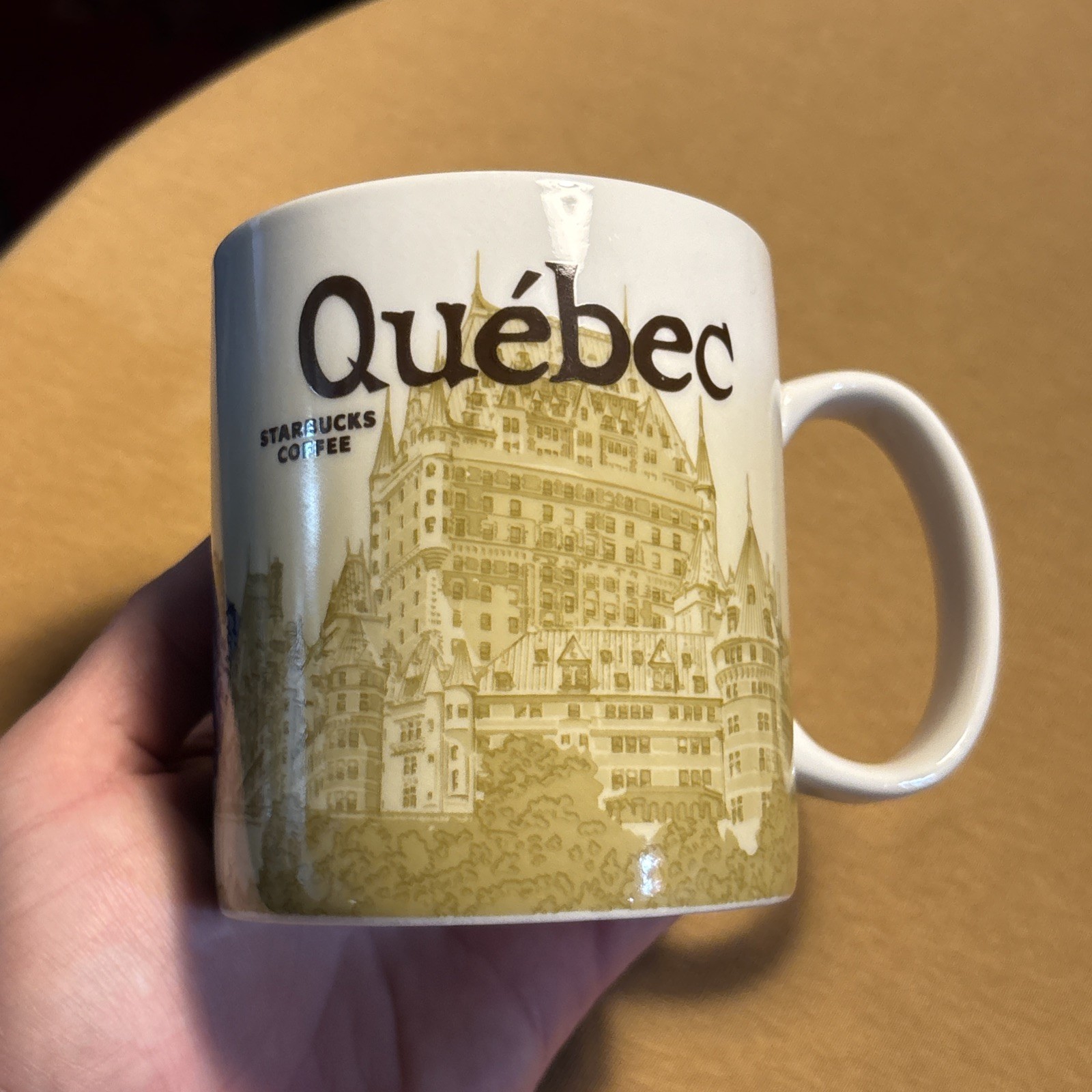 Starbucks Quebec Global Icon Collector Series 16oz Coffee Tea Mug Cup- Rare