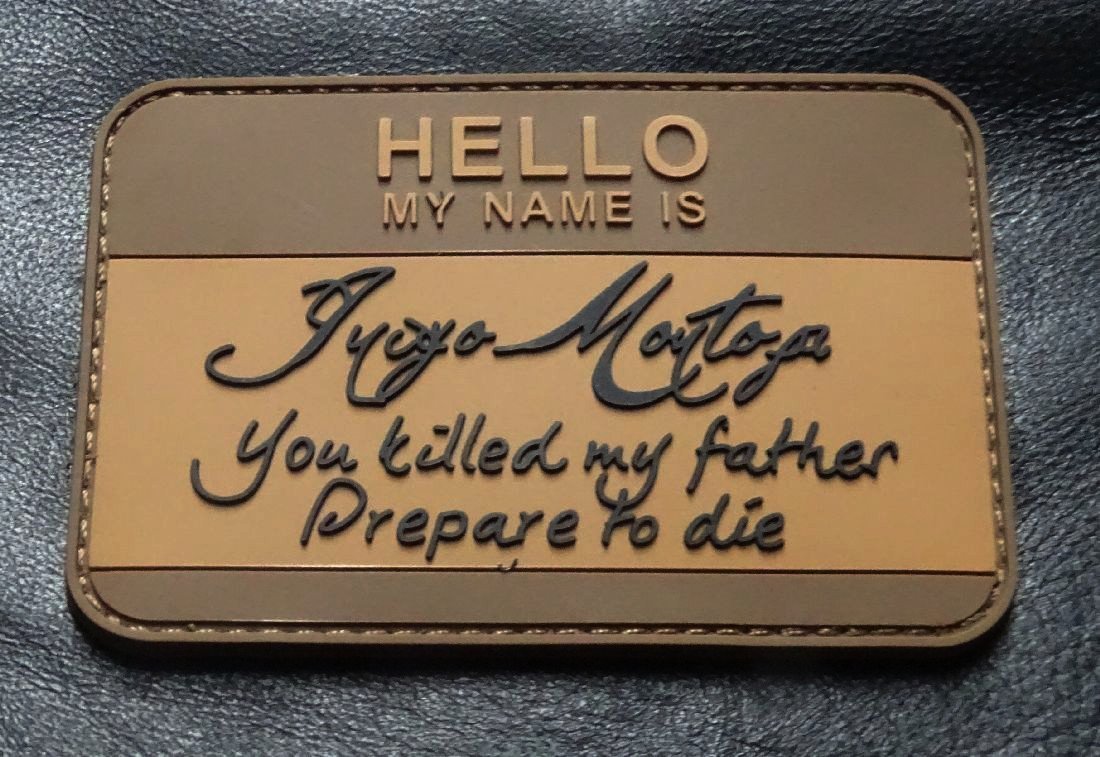 Hello My Name  Army Hook Patch (PVC Rubber-RA2) 