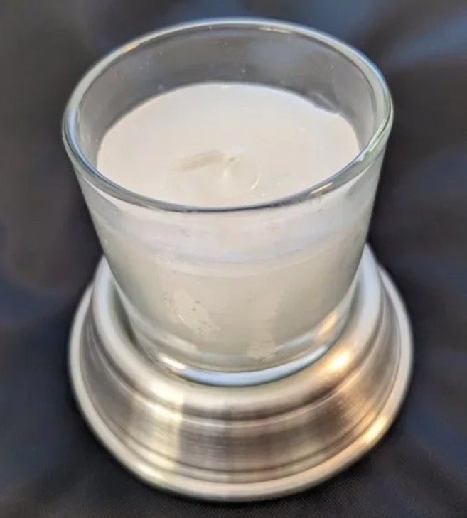 Set (6) Woodbury Pewterers Votive Candle Holders Lovely Silver Satin Finish ⭐️