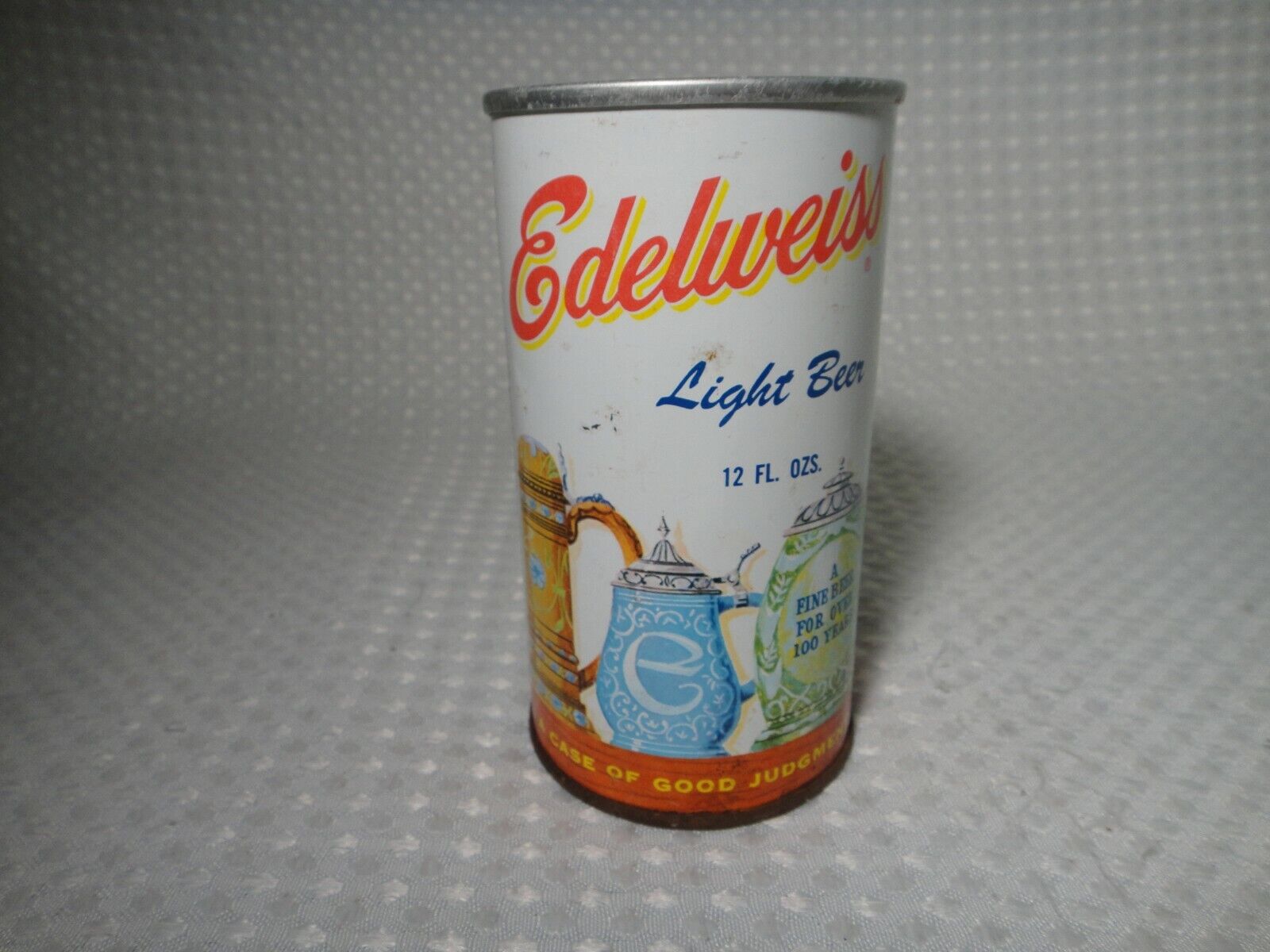Edelweiss Light Beer Can A Fine Beer For Over 100 Years Empty