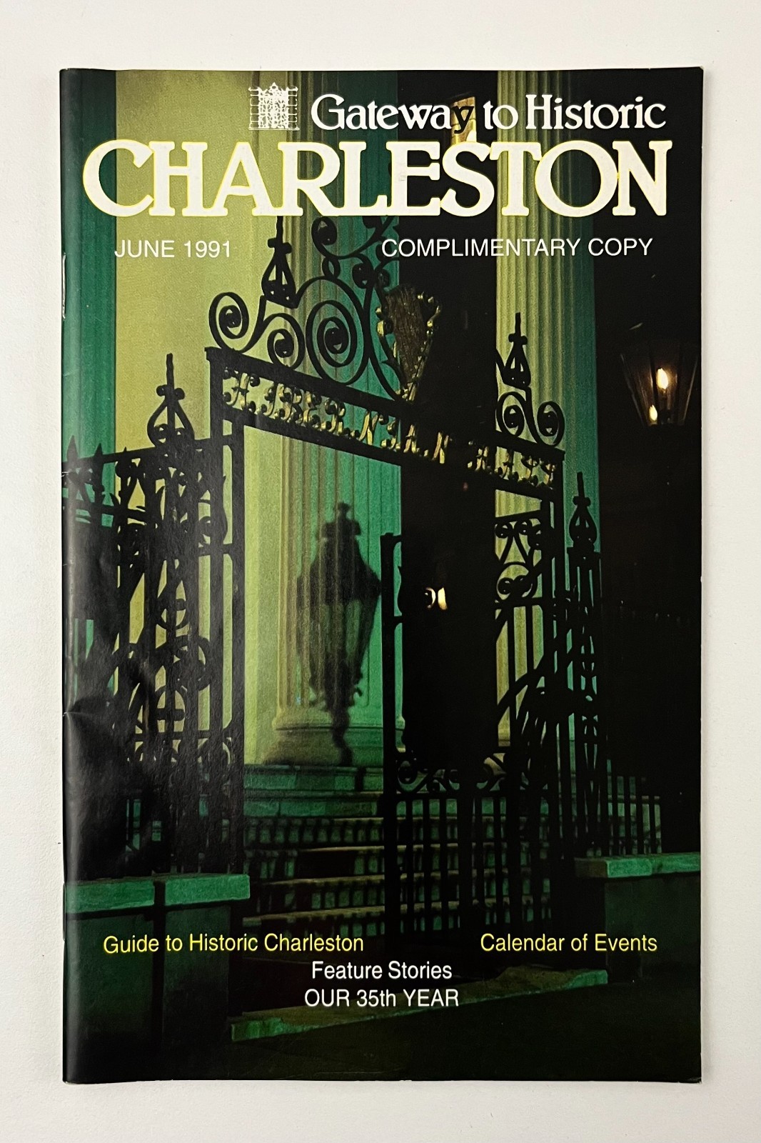 1991 Charleston SC Gateway Tourist Vacation Guide Local Ads Vintage Travel Book