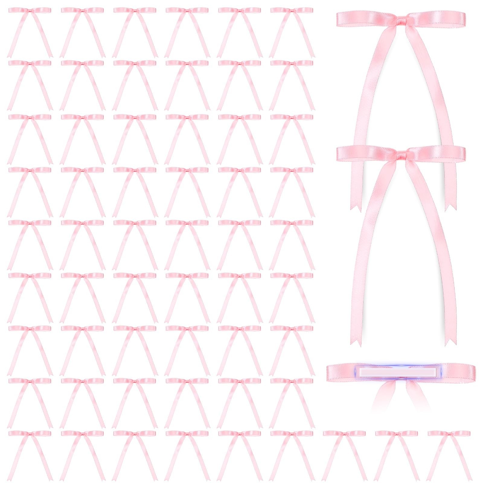Daifunli 60 Pcs Coquette Bow, Pink Bow Birthday Party Decor, 4 x 5.5 Inches S... Daifunli 60 Pcs Coquette Bow, Pink Bow Birthday Party Decor, 4 x 5.5 Inches S...