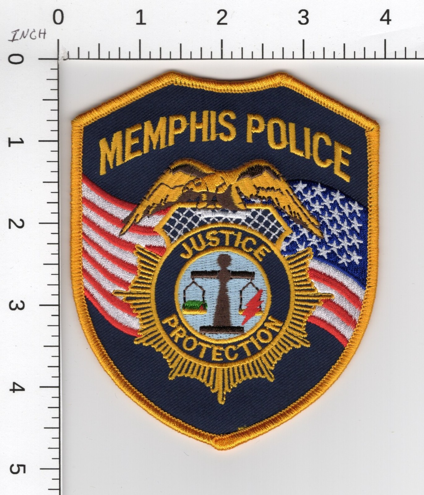 MEMPHIS TENNESSEE ( UPDATED FLAG VERSION 👀 ) COLLECTIBLE POLICE  PATCH