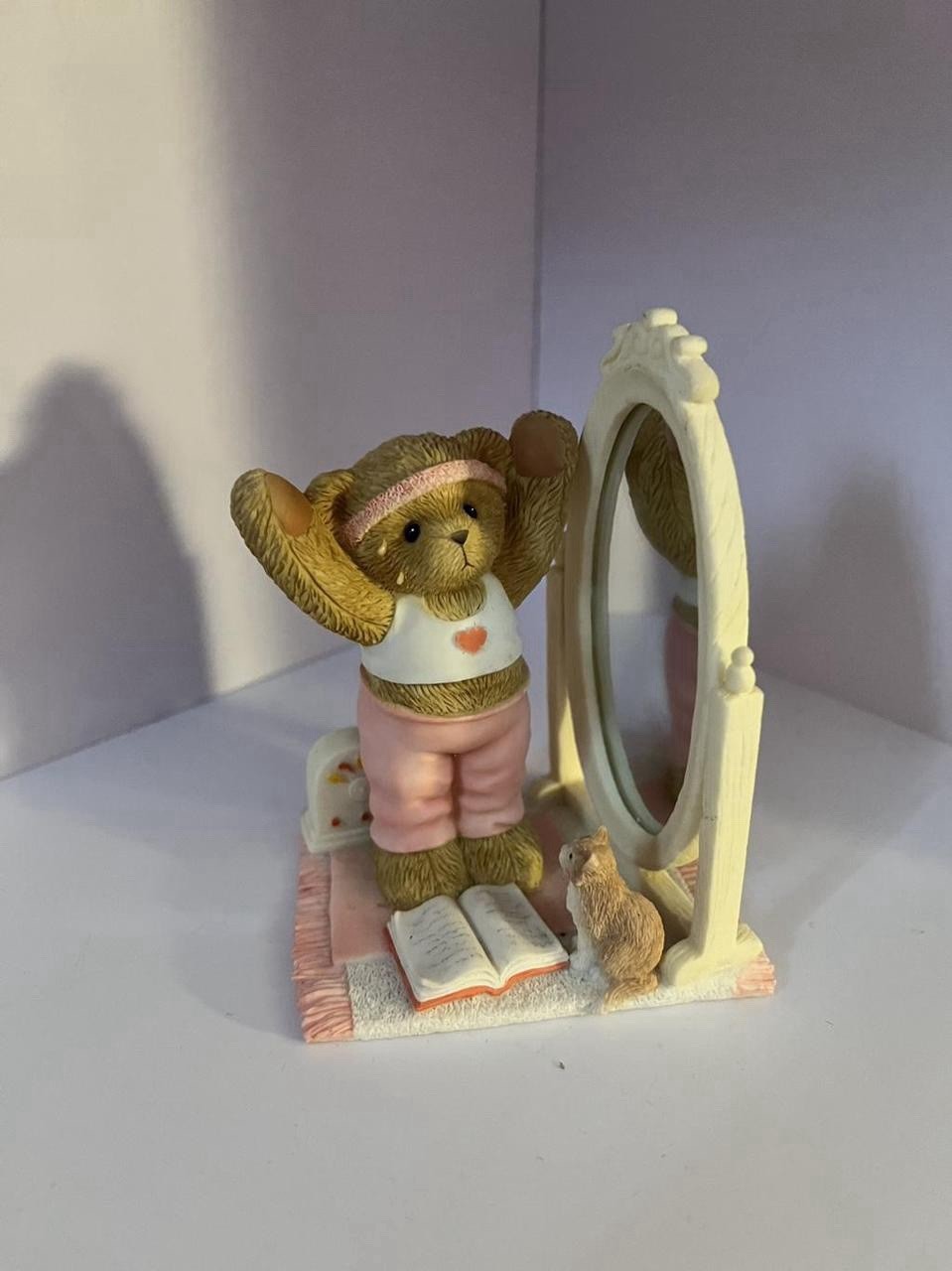 2004 Cherished Teddies “fitness Fun Have Just Begun” Rare Figurine.