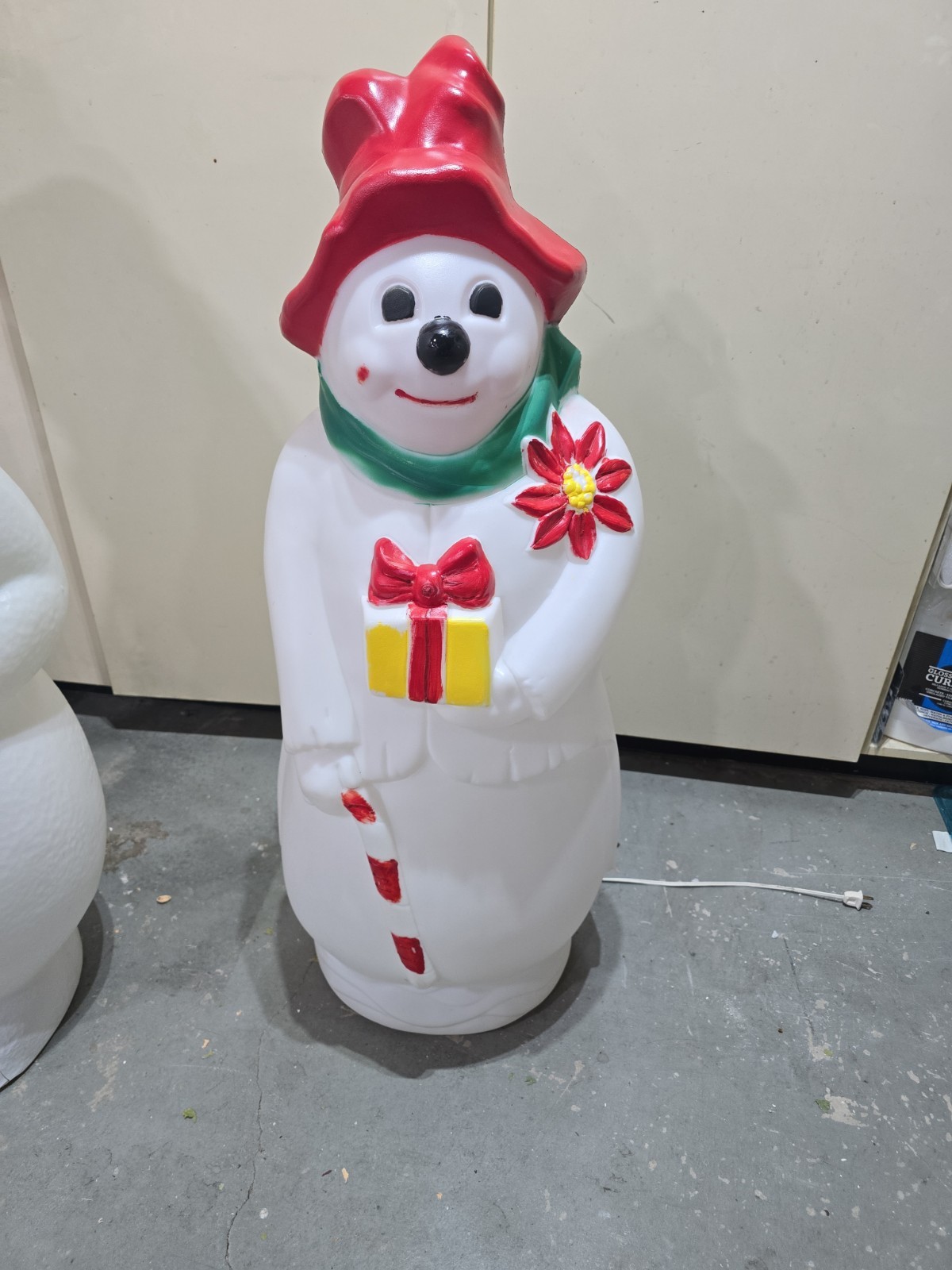 VERY RARE LARGE 40 INCHES TALL Mrs FROSTY HOBO BLOW MOLD 1971 VERY RARE LARGE 40 INCHES TALL Mrs FROSTY HOBO BLOW MOLD 1971