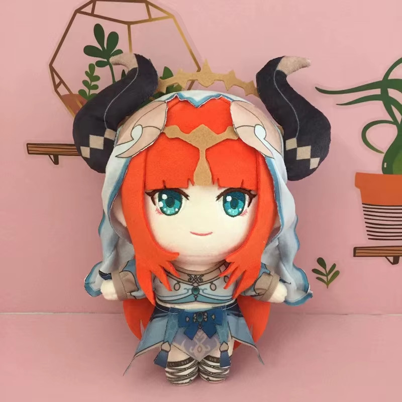 20cm Genshin Impact Plush Doll Stuffed Toy Plushie Anime B day Gift 8\'\'
