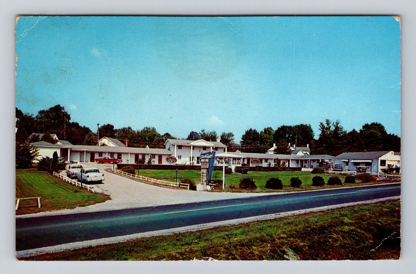 Paris KY-Kentucky, Starlight Motor Court Advertising, Vintage c1963 Postcard