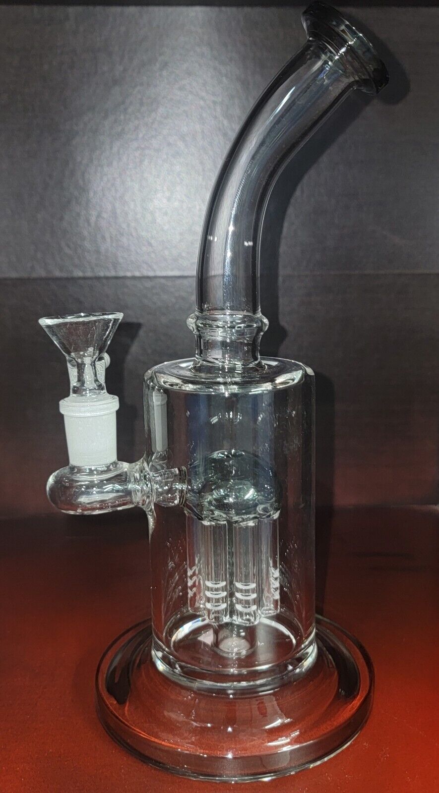 9.5'' Heavy Thick Glass Bong Water Pipe Hookah with 14mm Bowl